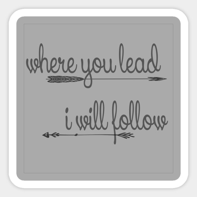 i will follow Sticker by SoLucky